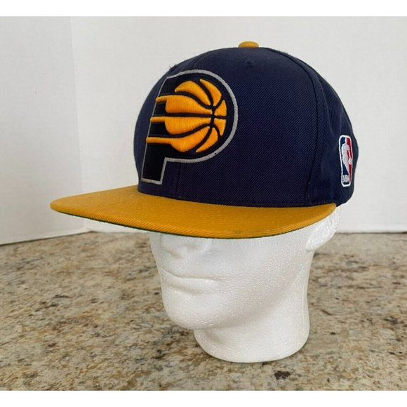 Mitchell & Ness Nostalgia Co. Indiana Pacers Adult Snapback Hat - Picture 1 of 9